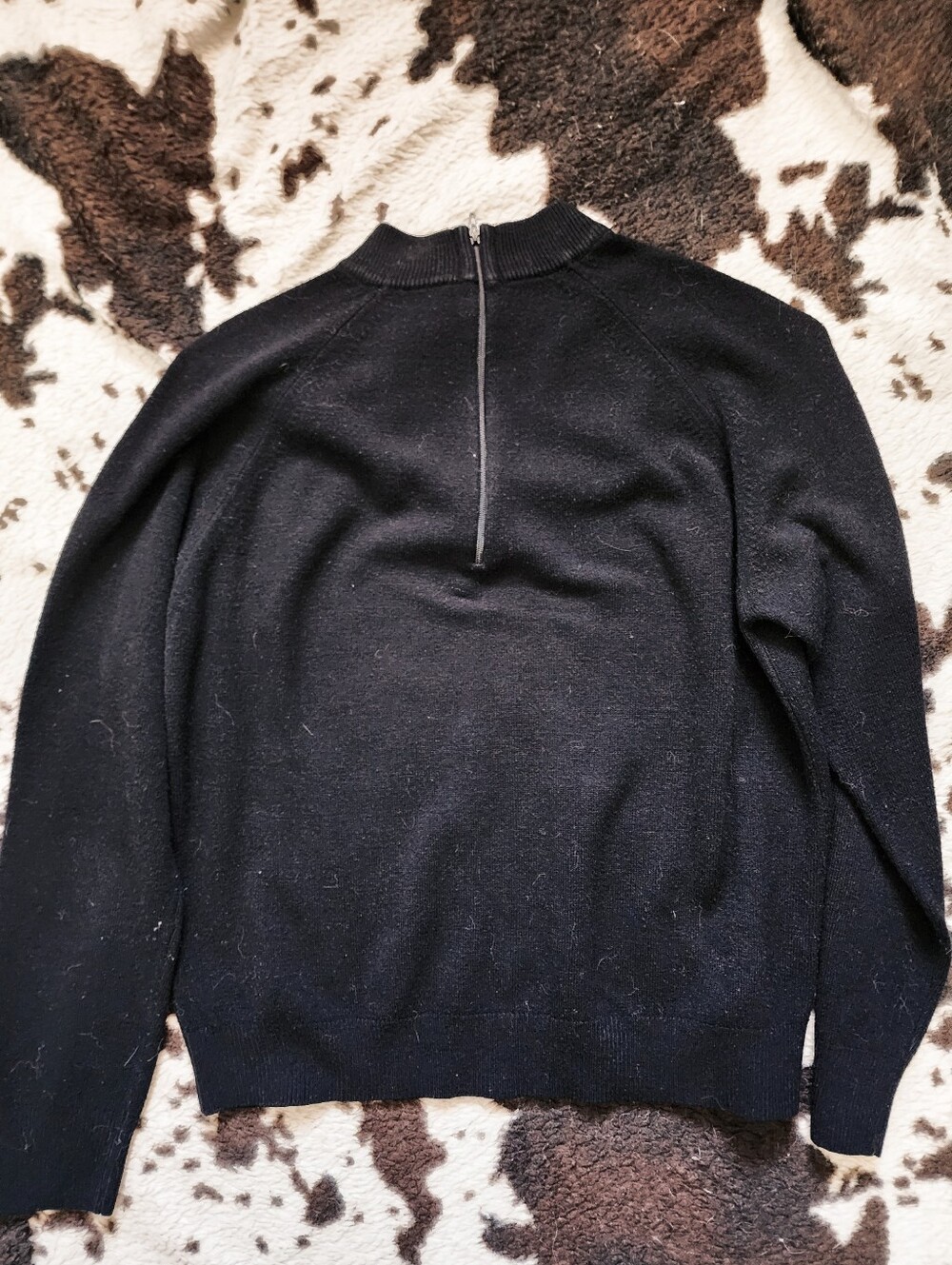 WOMEN'S 80'S/90'S SWEATER - BLACK - Picture 4 of 5